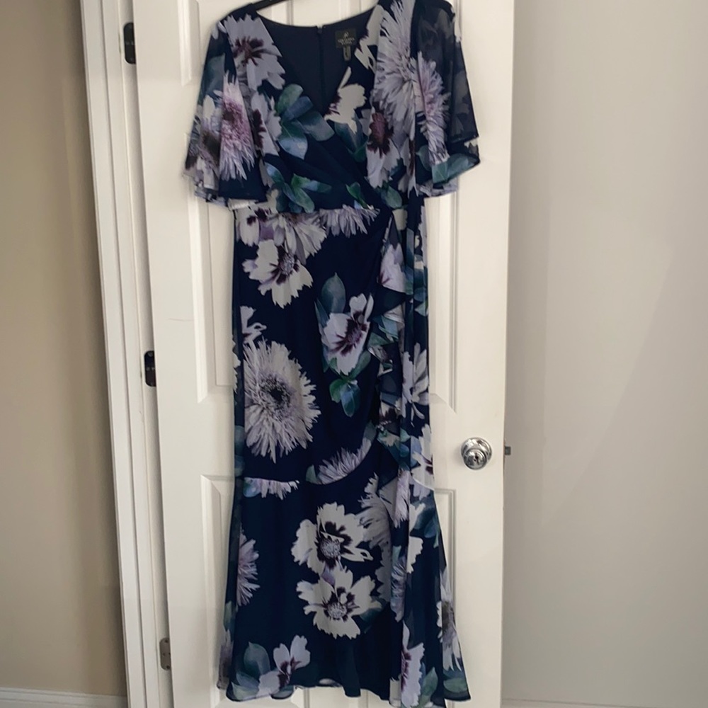 Floral Semi Formal Dress- Worn Once